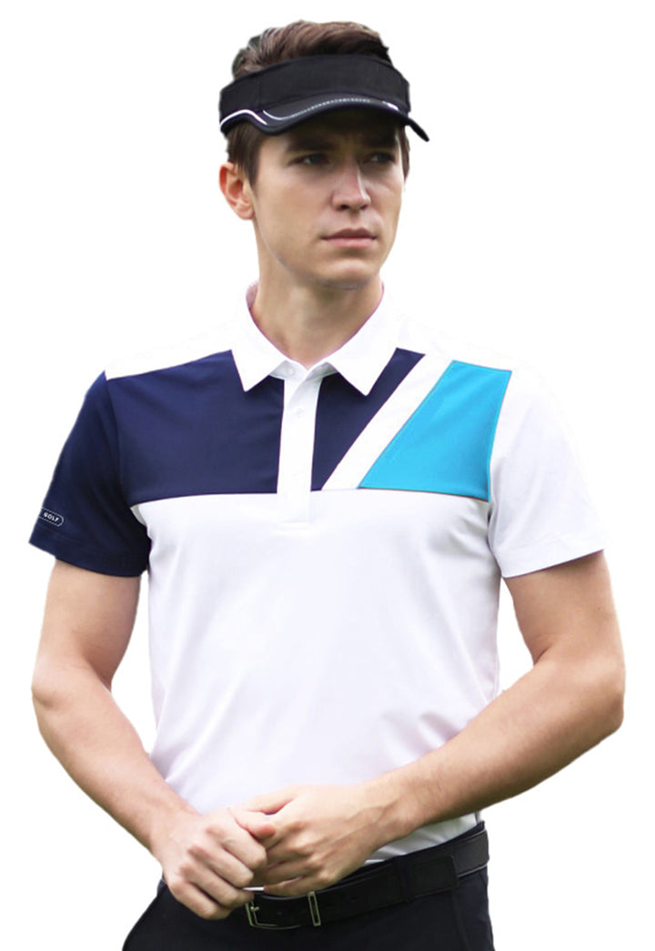 Tigerline Golf Preston Polo T-Shirt TURQUOISE - Tigerline Golf