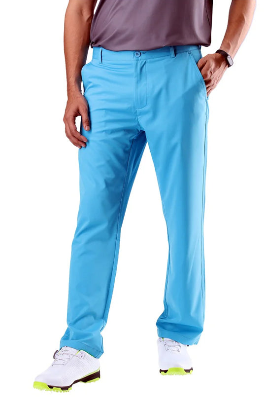 Mens Active Stretch Pant Blue - Tigerline Golf