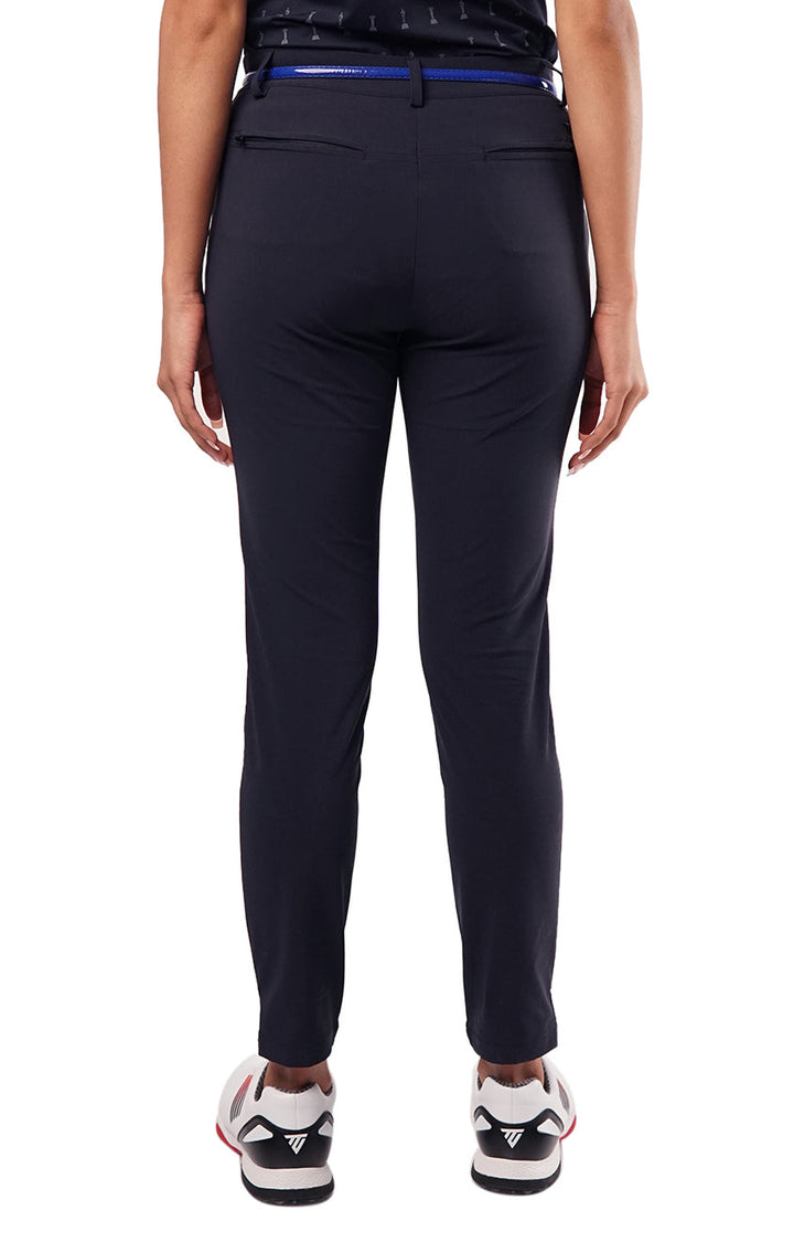 Ladies Active Stretch Ankle Golf Pant DARK BLUE - Tigerline Golf