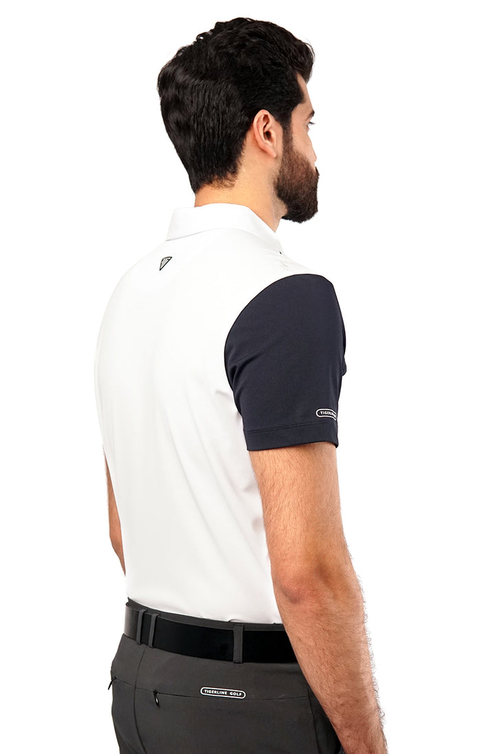 Tigerline Golf Preston Polo T-Shirt RED - Tigerline Golf