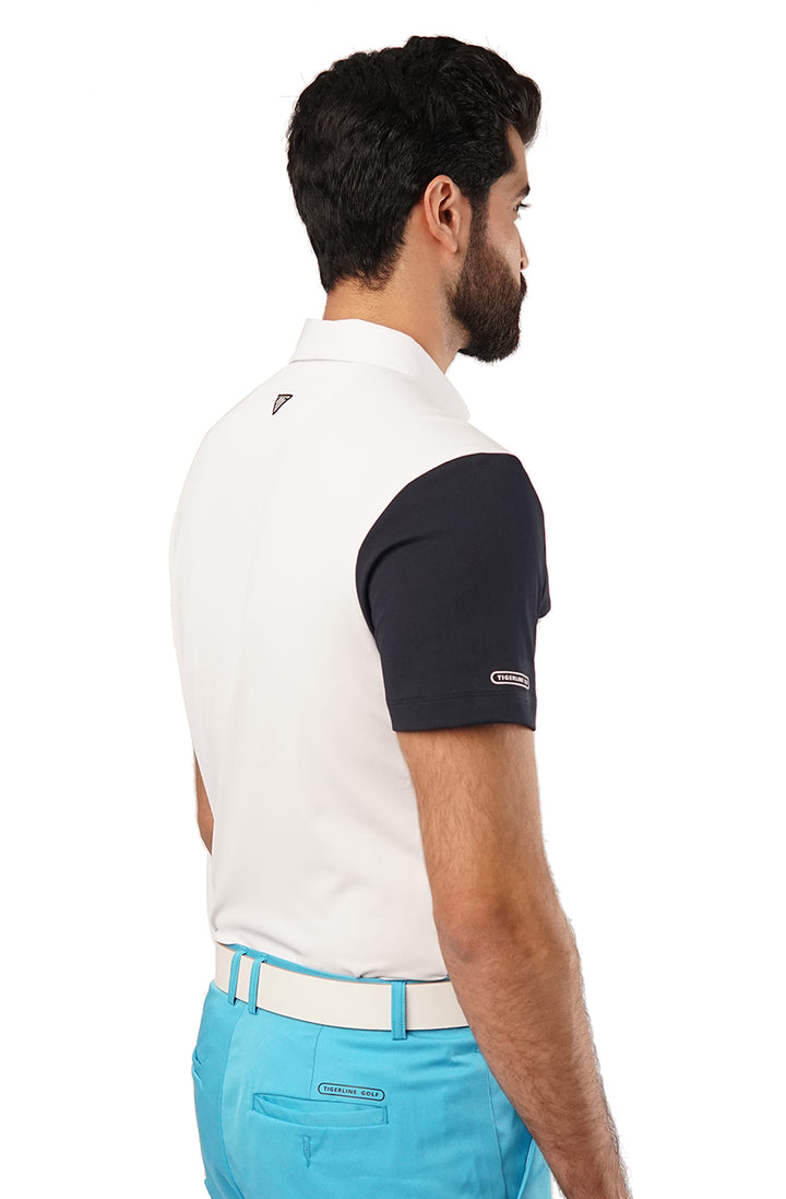 Tigerline Golf Preston Polo T-Shirt TURQUOISE - Tigerline Golf