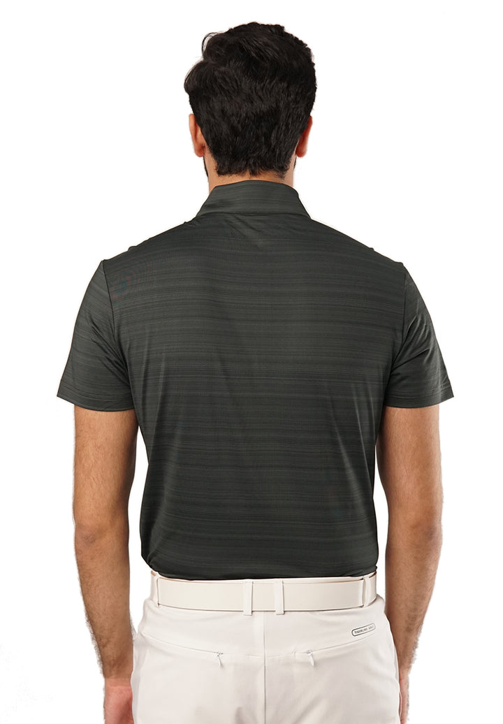 Tigerline Golf Stretch Comfort Polo T-Shirt BLACK - Tigerline Golf