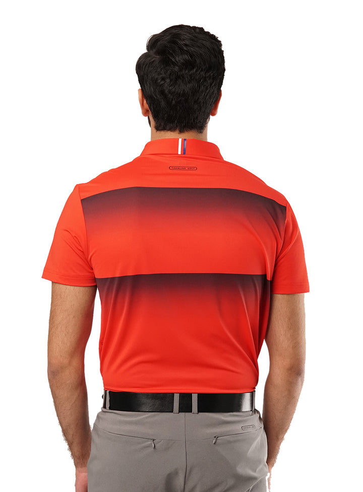 Tigerline Golf Performance Blend Polo T-Shirt RED - Tigerline Golf