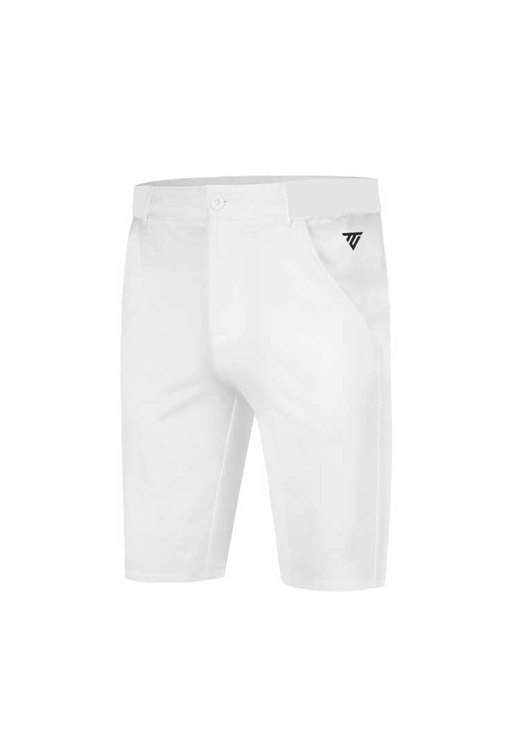 Men's Classic Fit Golf Shorts WHITE - Tigerline Golf