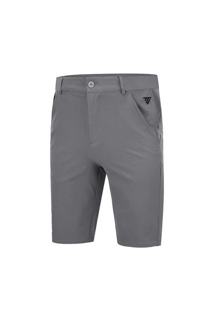 Men's Classic Fit Golf Shorts GRAY - Tigerline Golf