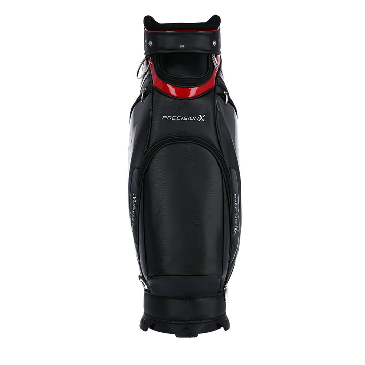 Precision X Carbon Edition Midsize Staff Cart Bag Black - Tigerline Golf