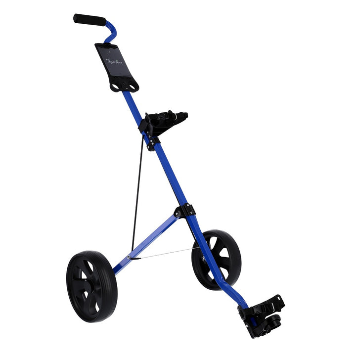 Microlite Pull Cart Blue - Tigerline Golf