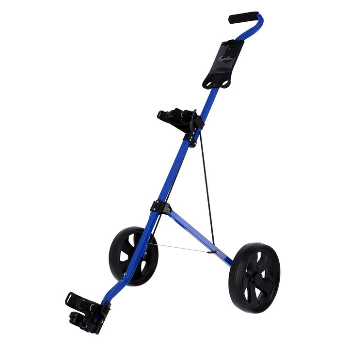 Microlite Pull Cart Blue - Tigerline Golf