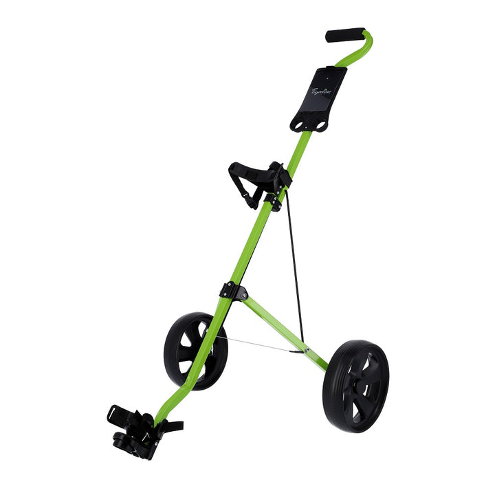 Microlite Pull Cart Green - Tigerline Golf