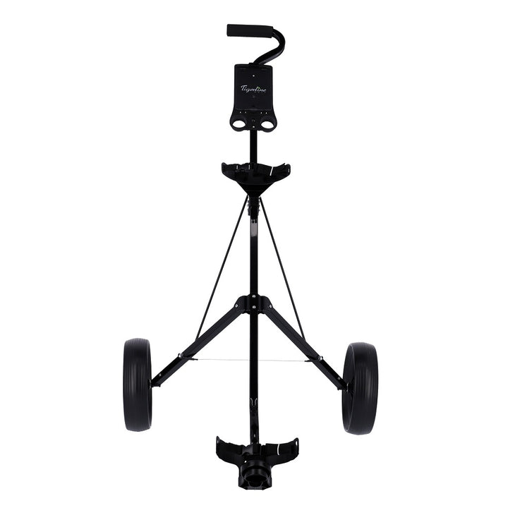 Microlite Pull Cart Black - Tigerline Golf