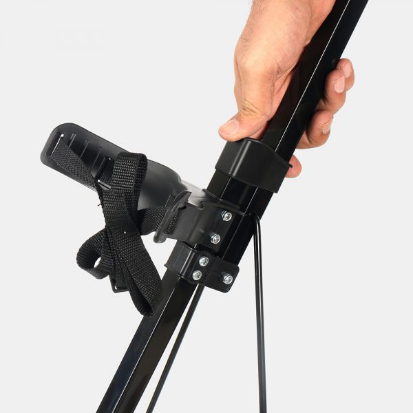 Microlite Pull Cart Black - Tigerline Golf