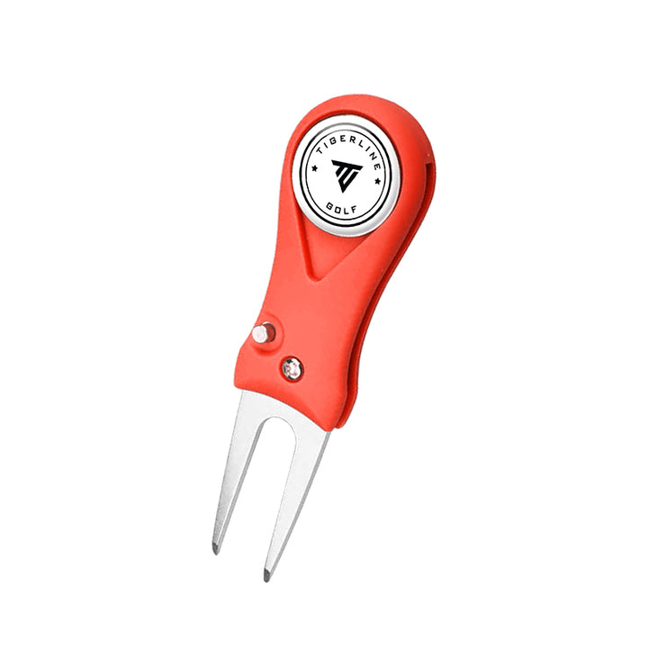 Divot Repair Tool - Black - Tigerline Golf