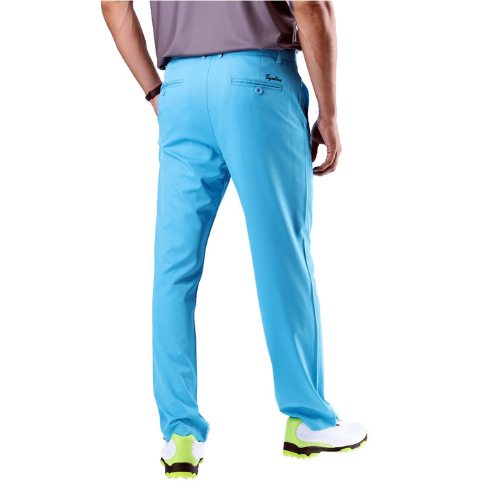 Mens Active Stretch Pant Blue - Tigerline Golf