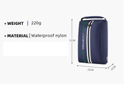 Tigerline Waterproof Golf Shoe Bag Blue
