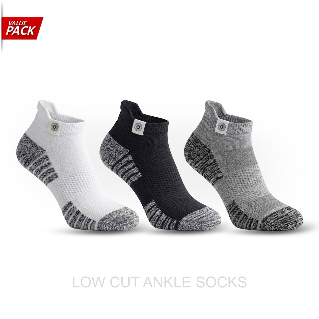 [Value Pack]  Low Cut Ankle Socks - Tigerline Golf