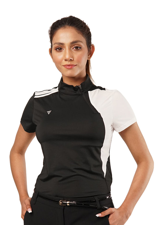 Tigerline Golf Mandarin Polo T-Shirt - Tigerline Golf