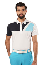 Tigerline Golf Preston Polo T-Shirt TURQUOISE - Tigerline Golf