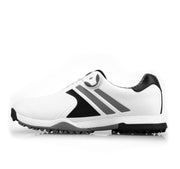 Tigerline Golf Fusion V2 Autolacing Spikeless Golf Shoes GRAY-WHITE - Tigerline Golf