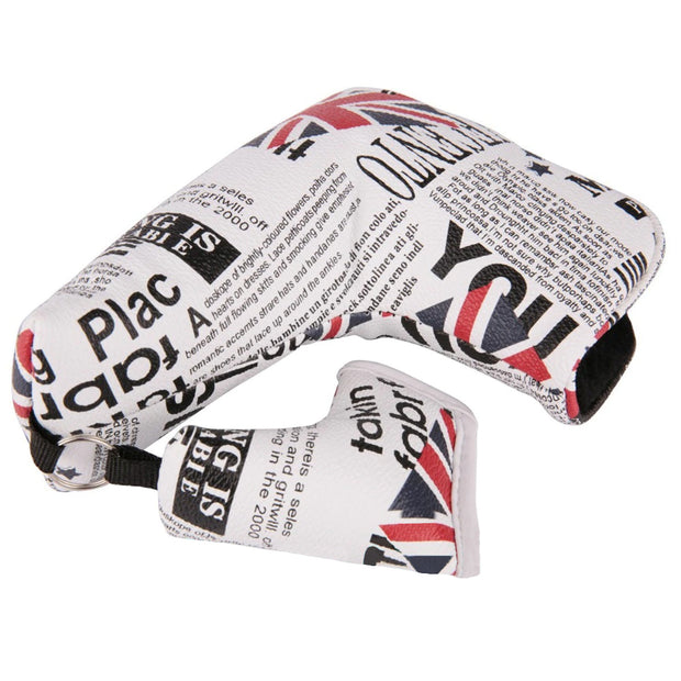 Tigerline Golf Union Jack Blade Putter Head cover - Tigerline Golf