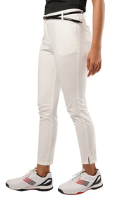 Ladies Active Stretch Ankle Golf Pant WHITE - Tigerline Golf