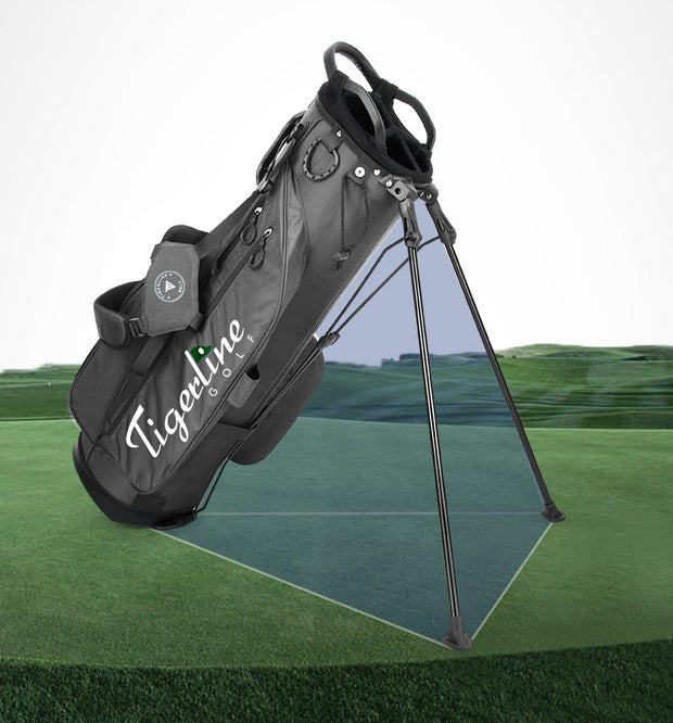 Tigerline Golf Hyper Lite Stand Bag GRAY - Tigerline Golf
