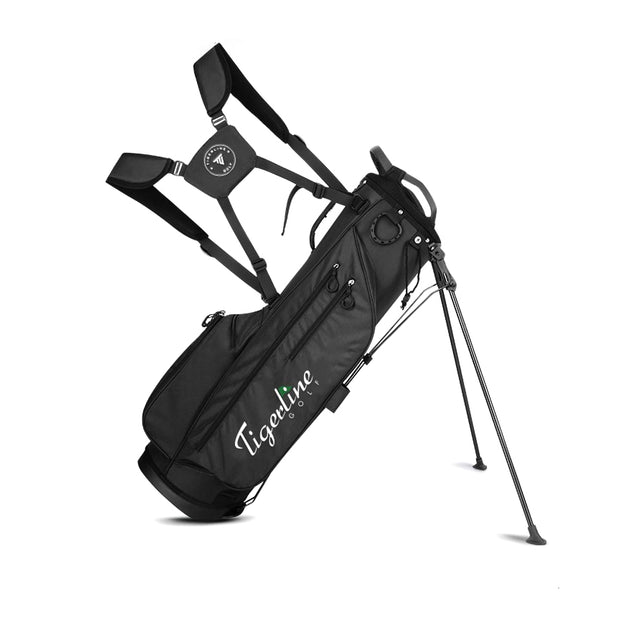 Tigerline Golf Hyper Lite Stand Bag BLACK - Tigerline Golf