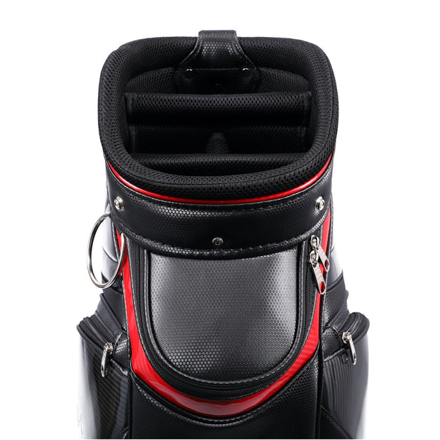 Precision X Carbon Edition Midsize Staff Cart Bag Black