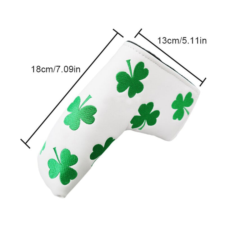 Tigerline Golf Clover Leaf Blade Putter Head cover - Tigerline Golf