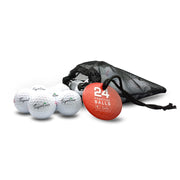 Tigerline Golf Premium Practice Balls with Mesh Bag 24 Pack - Tigerline Golf