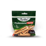 70mm Bamboo Wood Tees - 25 tees pack - Tigerline Golf