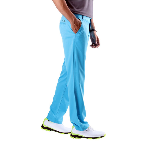 Mens Active Stretch Pant Blue - Tigerline Golf